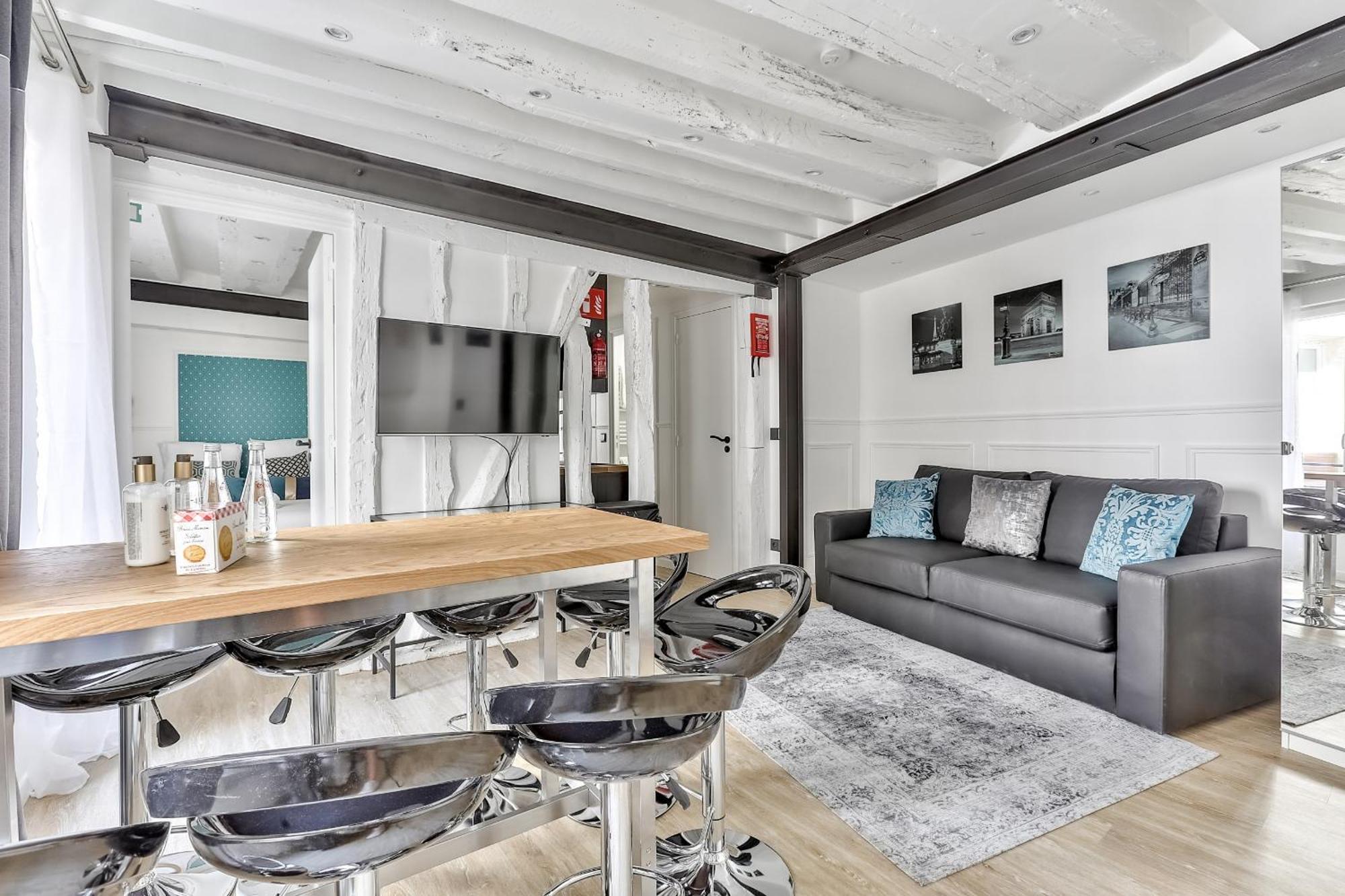 93 - Luxury Flat In Le Marais Appartement Parijs Buitenkant foto