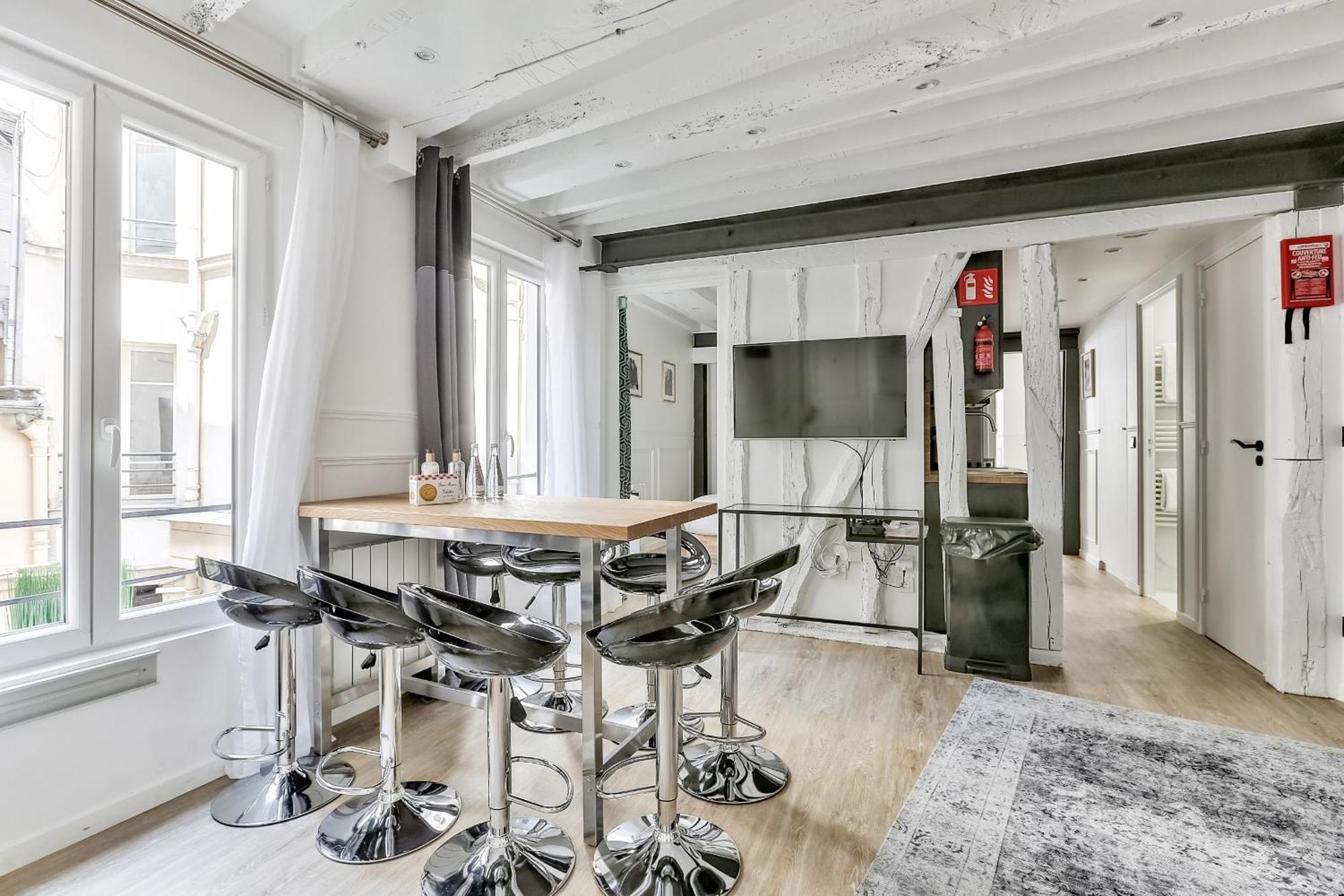 93 - Luxury Flat In Le Marais Appartement Parijs Buitenkant foto