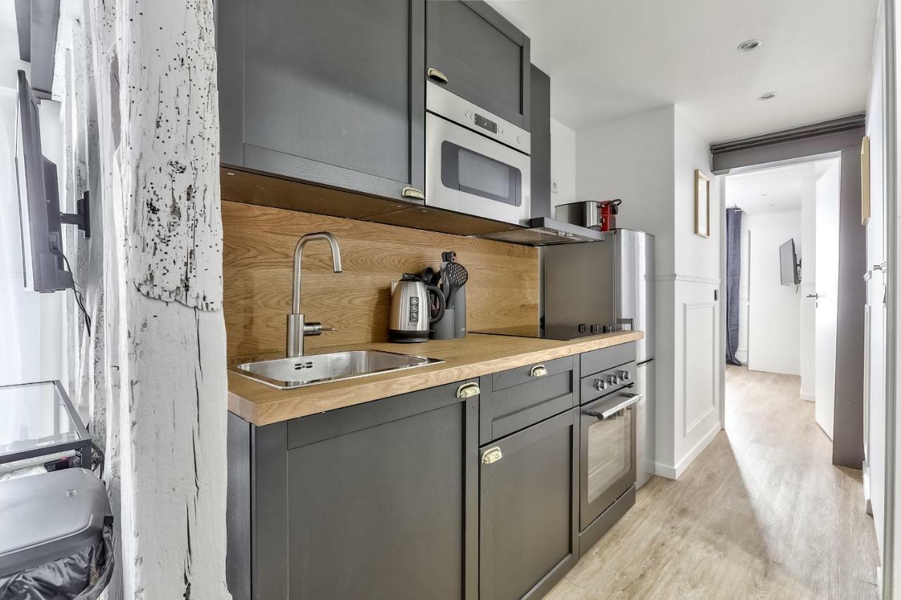 93 - Luxury Flat In Le Marais Appartement Parijs Buitenkant foto